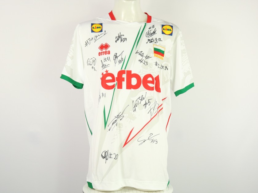 Bulgaria Men's National Team Jersey at the European Championships 2023 - autographed by the team