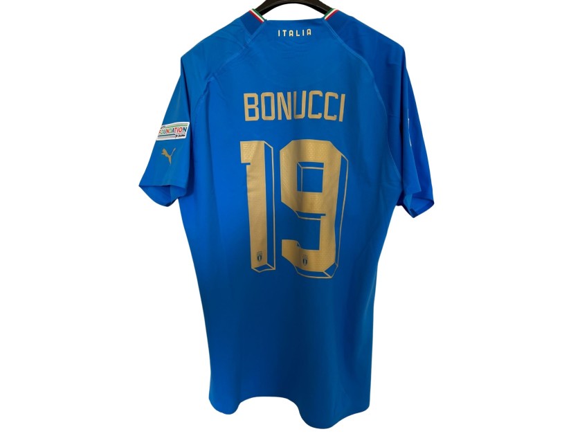 Maillot Bellingham – Angleterre – Matchworn Issued – Naples Real Juventus