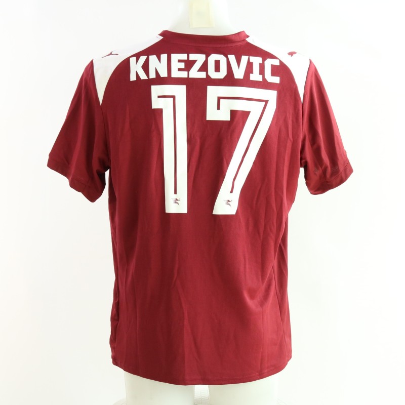 Knezović's Match-Worn Shirt, Salernitana vs Reggina 2025