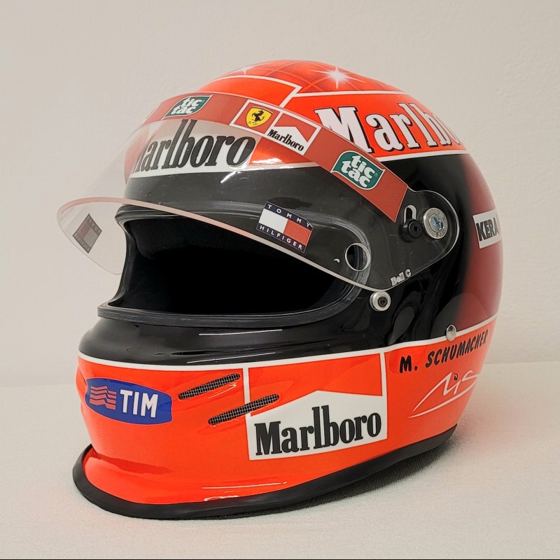 Michael Schumacher Ferrari Helmet, Bell K1 Model 2000 (1:1)