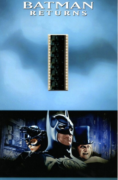 Maxi Card con frammenti originali della pellicola Batman Returns