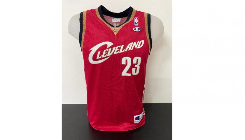 LeBron James' Official Cleveland Signed Jersey - CharityStars