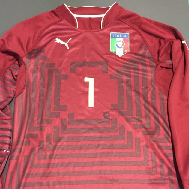 Buffon Italy official replica shirt - signed