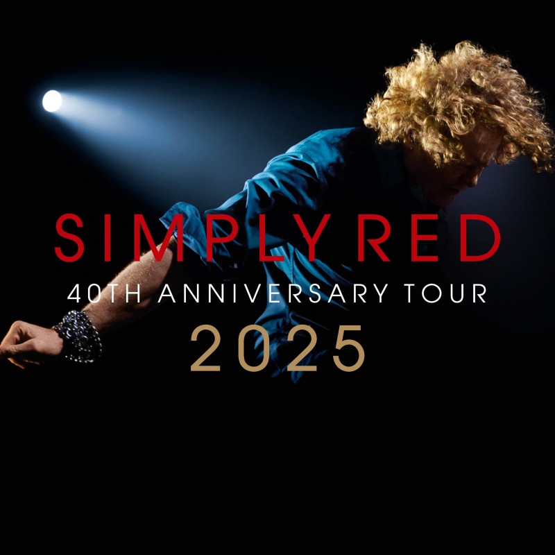 Due biglietti per un Simply Red nel 2025, stampa litografica firmata e altro ancora!