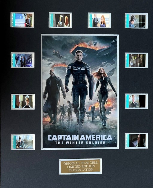 Maxi Card with original fragments from the film Captain America Winter Soldier