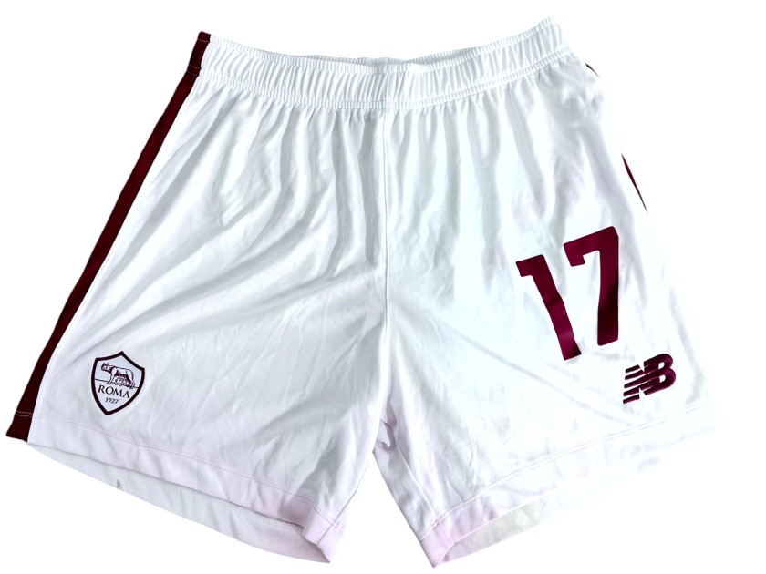 Veretout's Roma Unwashed Shorts, 2022/23