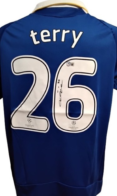 Terry's replica Signed Shirt,  Chelsea vs Manchester United 2008 