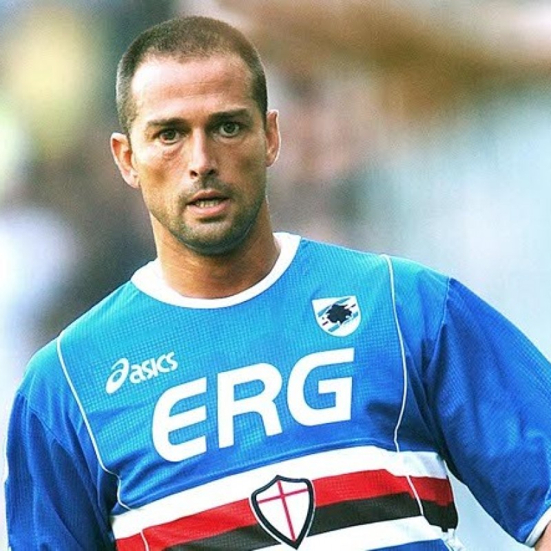Bettarini's Sampdoria Match Shirt, 2002/03