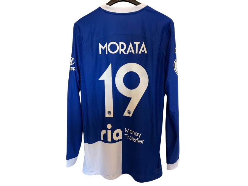 Morata's Match-Issued Shirt, Athletic Bilbao vs Atletico Madrid - Copa del Rey 2024