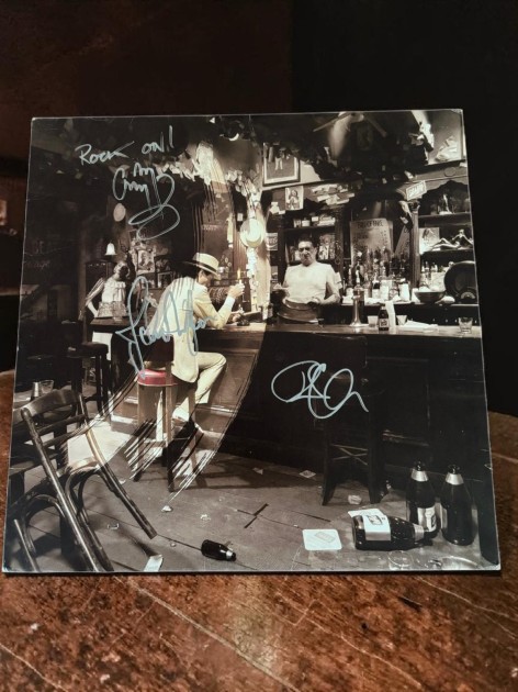 Led Zeppelin Signed Vinyl LP