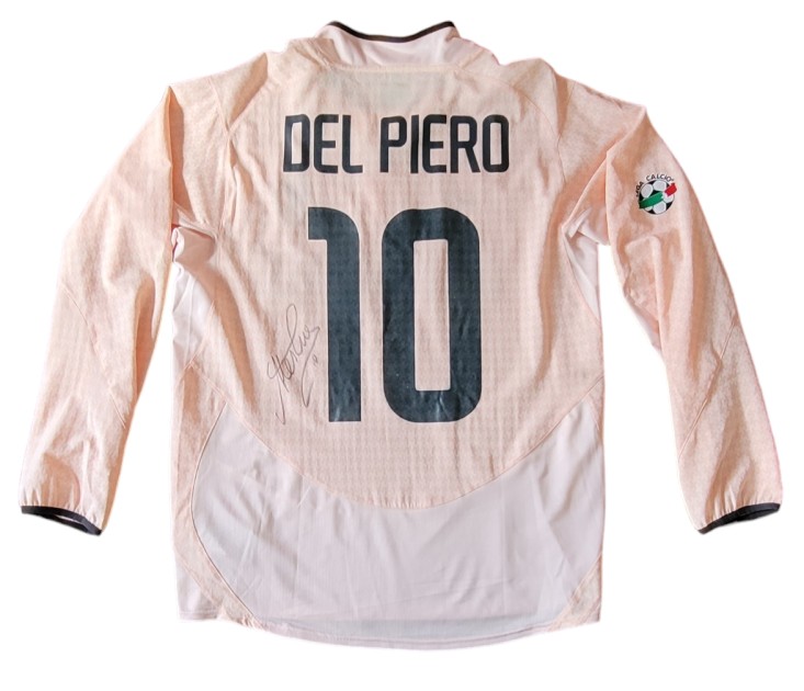 Del Piero's Juventus Match-Worn Shirt, 2003/04