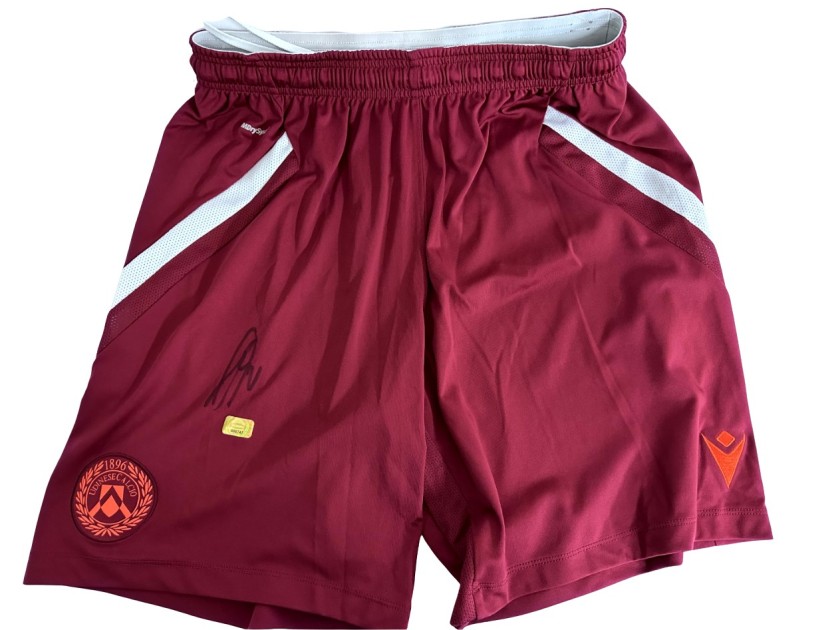 Samardžić's Udinese Signed Official Shorts
