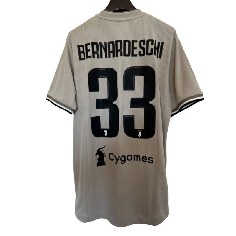 Bernardeschi's Juventus Match Shirt, Coppa Italia 2018/19