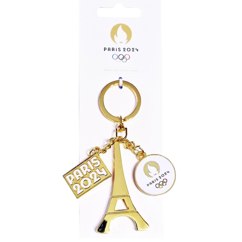 Paris 2024 Olympics Official Keyring