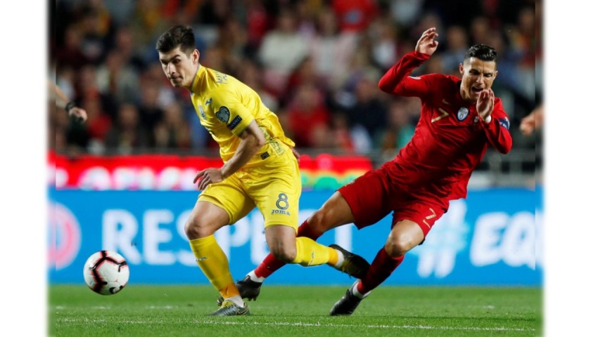 Bolbat's match shirt, Portugal-Ukraine 2019