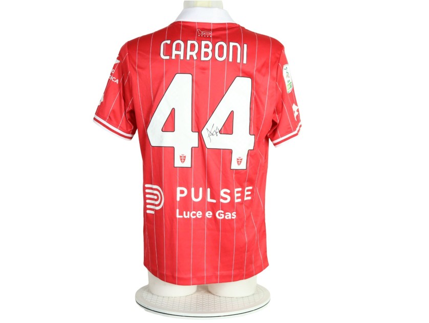 Carboni's Signed Unwashed Shirt, Spezia vs Monza 2026