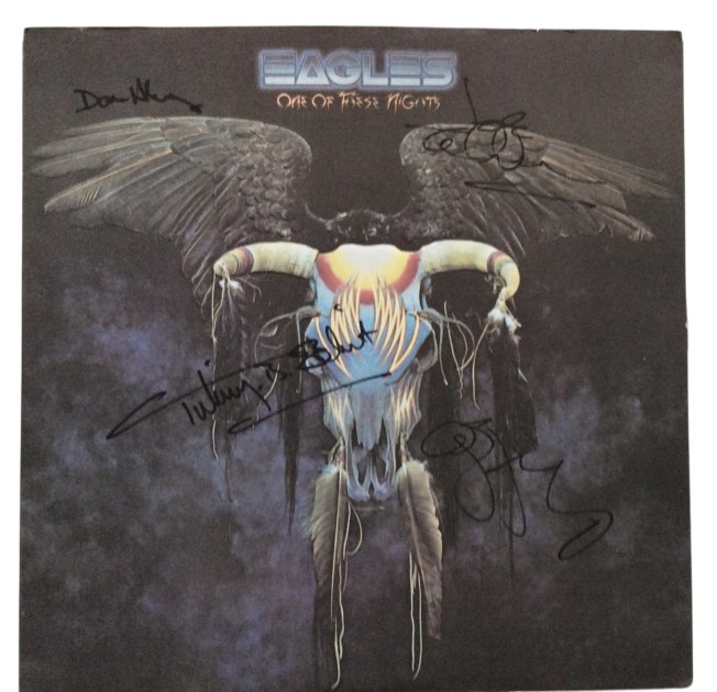 Eagles Signed Vinyl LP