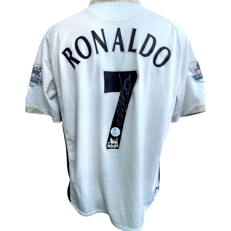 Ronaldo's Manchester United Signed Official Shirt, 2007/08
