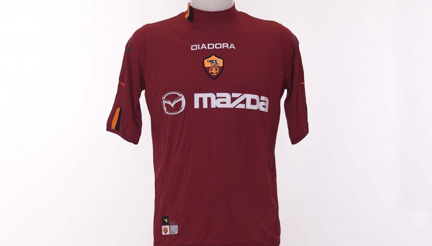 Francesco Totti's AS Roma Signed Shirt, 2003/2004