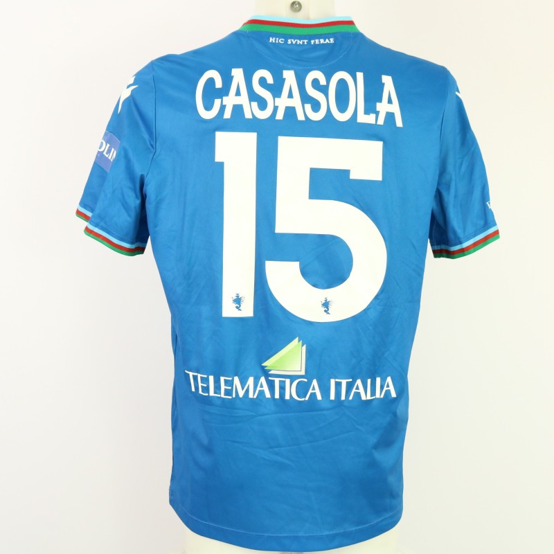 Casasola's Match-Worn Shirt, Cremonese vs Ternana 2024
