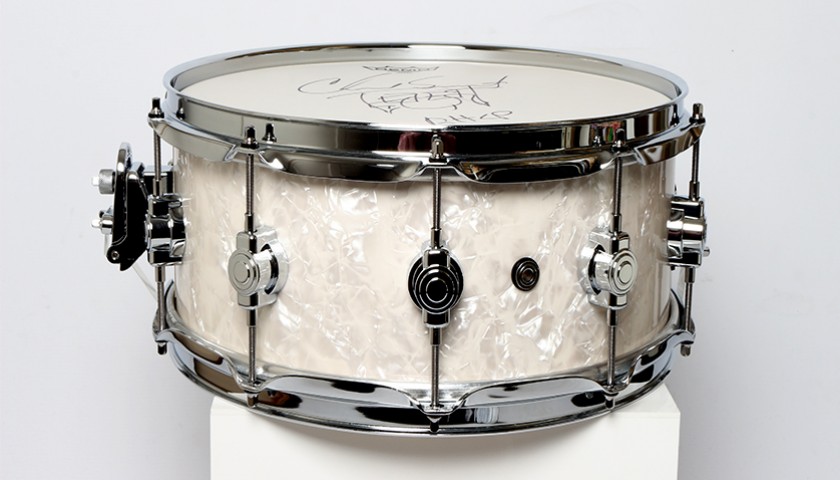 CHAD SMITH – Red Hot Chili Peppers Signed Snare Drum