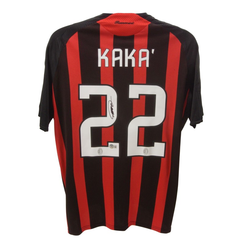 Kaka's AC Milan Signed Replica Shirt