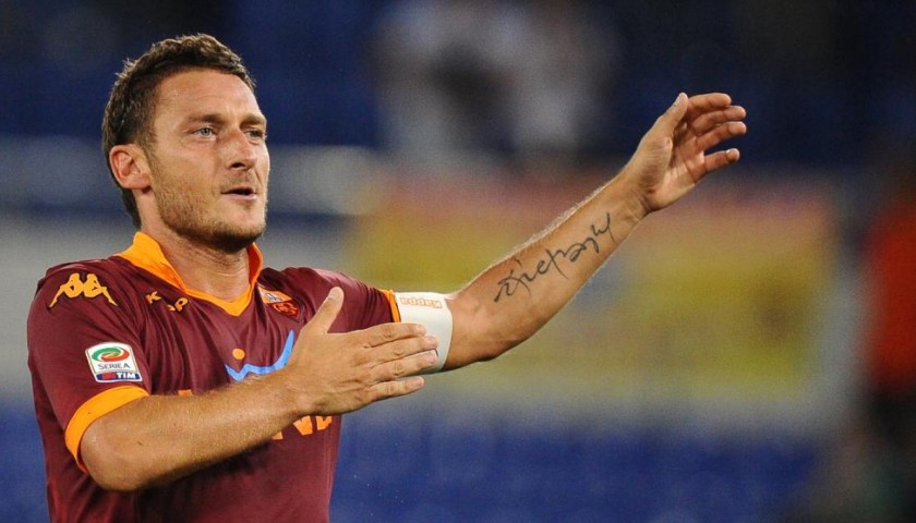 Totti's Official Roma Signed Shirt, 2012/13