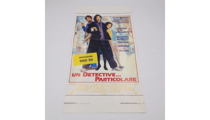 “Un detective...particolare” Italian Language Poster, 1989