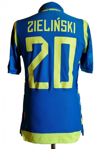 Piotr Zieliński's Napoli Match Shirt - Champions League 2018/19