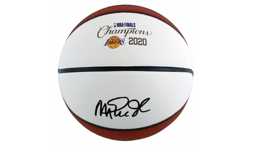 NBA Finals Basketball Signed by Magic Johnson 