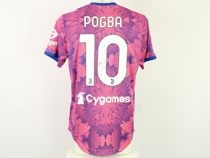 Pogba's Juventus Signed Match Shirt, 2022/23 