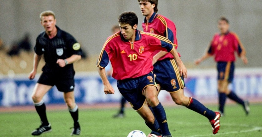 Raul's Official Spain Signed Shirt, 2000