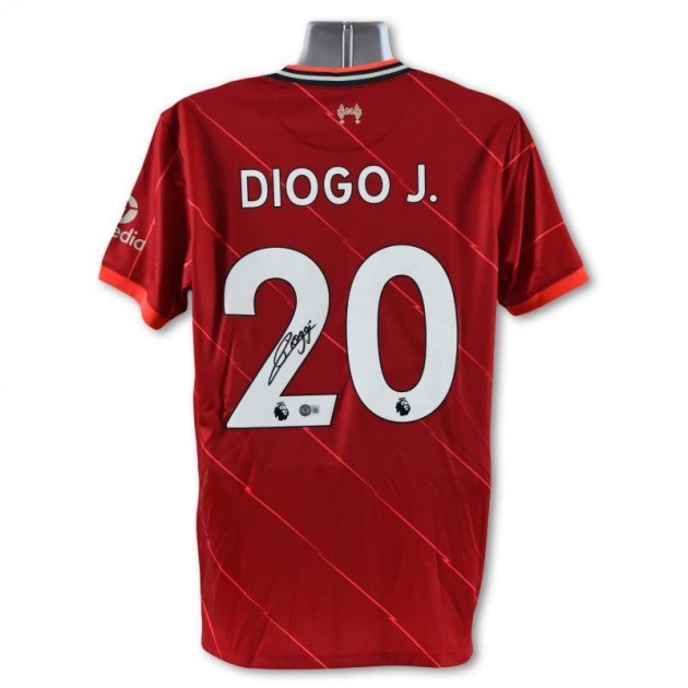 Diogo Jota Signed Liverpool F.C. Shirt