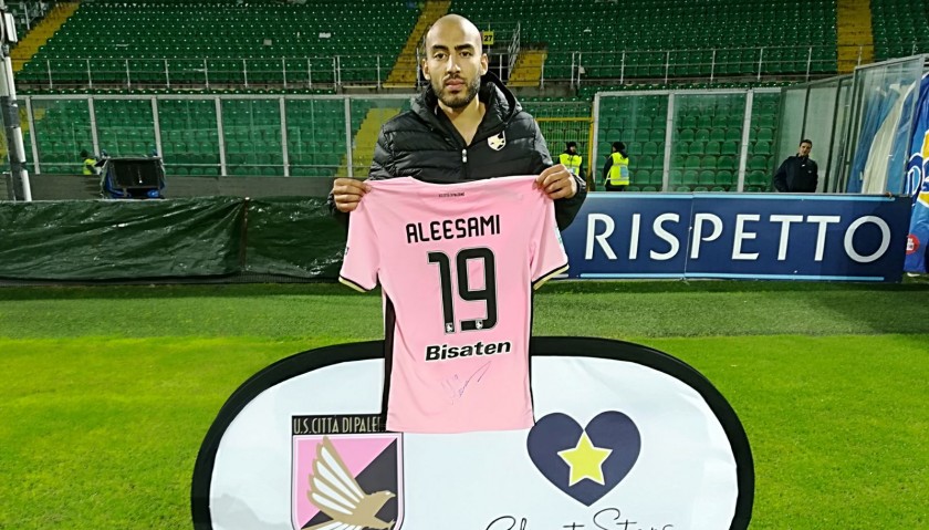 Aleesami's Match-Worn and Signed Shirt from Palermo-Venezia 2017/18