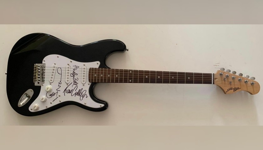Oasis Hand Signed Electric Guitar 