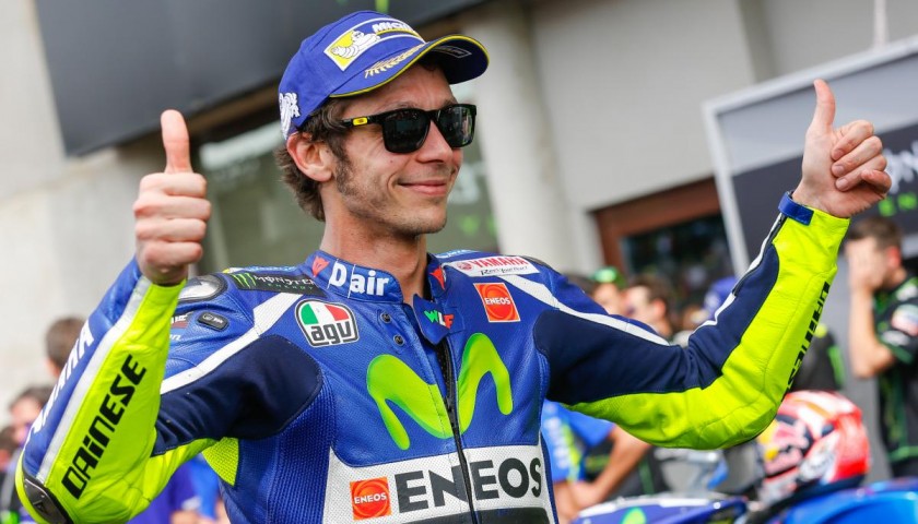 Meet Valentino Rossi and Take Home his Helmet