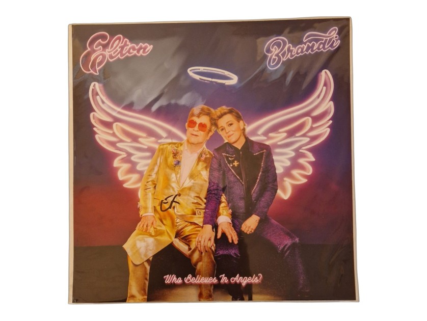 Elton John's Signed Autograph Picture Framed Display