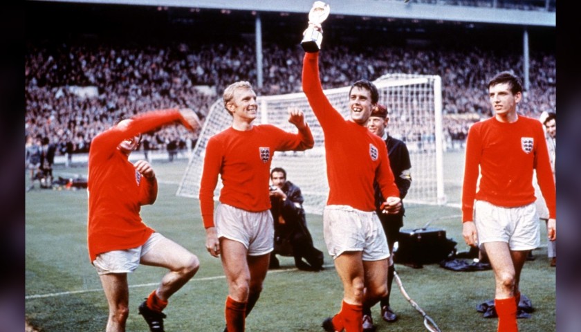 Hurst's Retro England Signed Shirt, 1966