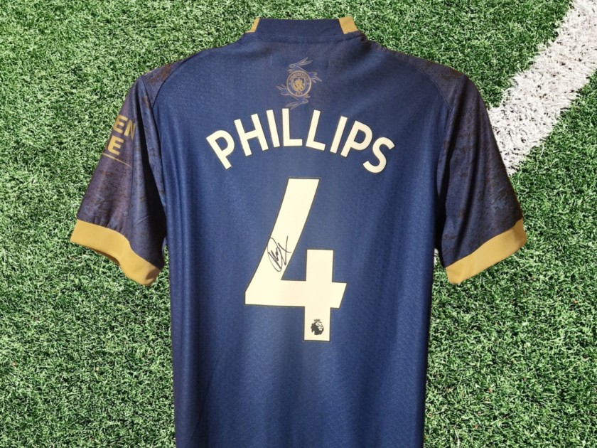 Kalvin Phillips Signed Manchester City 2022-23 Ltd Edition Football Shirt COA