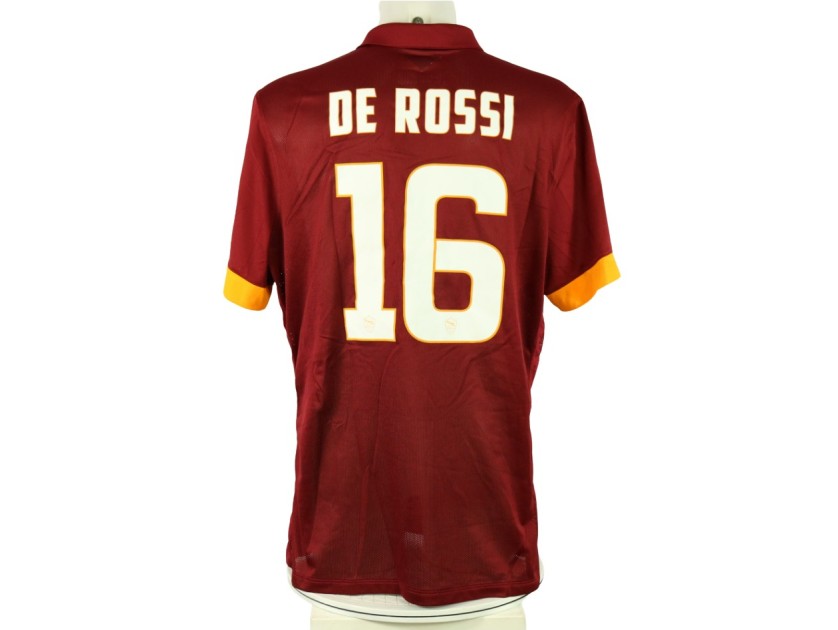 AS Roma Home Football Shirt 2018/19 – De Rossi – Size Medium – First11