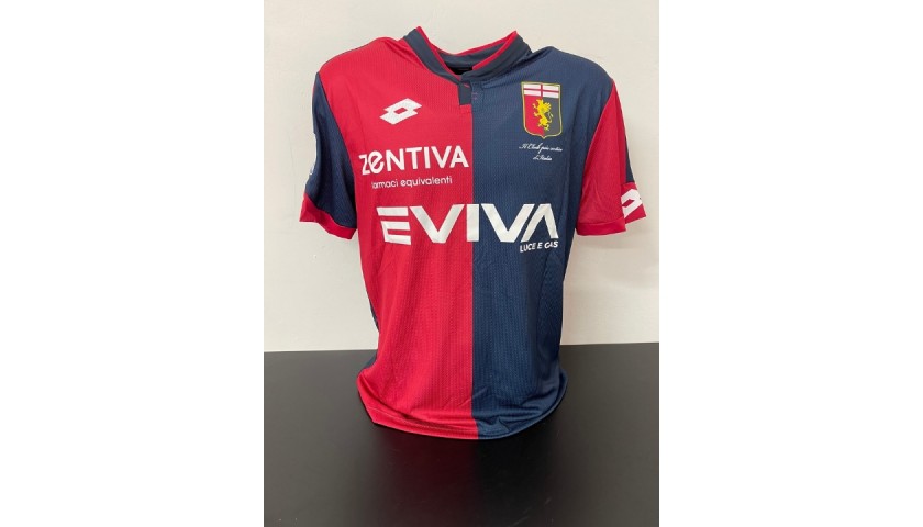 Genoa CFC 2017/18 Lotto Home Kit - FOOTBALL FASHION