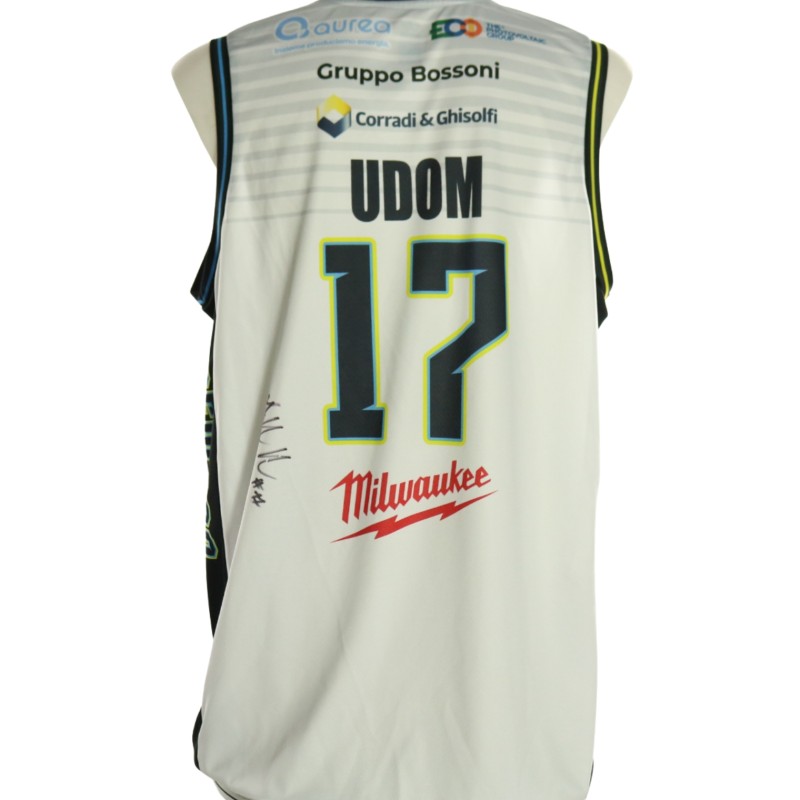 Udom's Signed Unwashed Kit, Vanoli Basket Cremona vs Reyer Venezia 2026