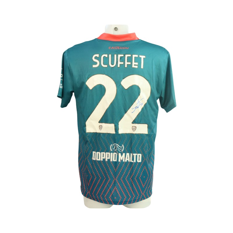 Scuffet's Signed Unwashed Shirt, Cagliari vs Empoli 2024