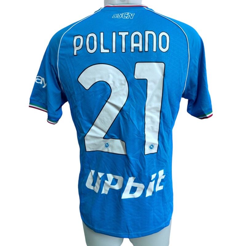 Politano's Match Shirt, Roma vs Napoli 2023