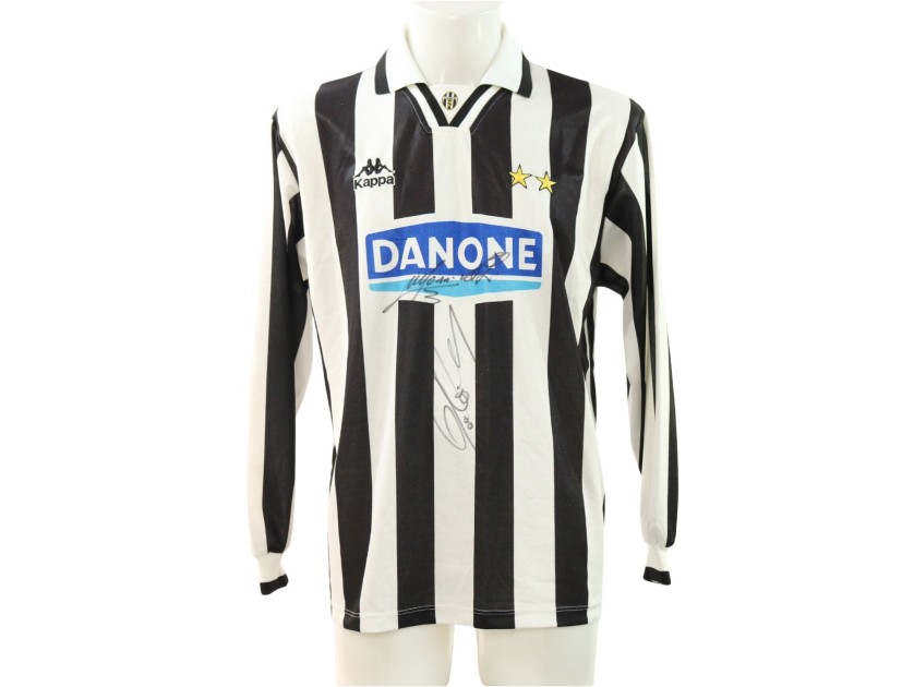 Juventus Official Shirt, 1994/95 - Signed by Alessio Tacchinardi and Moreno Torricelli