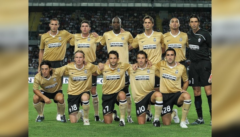 Amauri's Juventus Match Shirt, Serie A 2008/09 - CharityStars