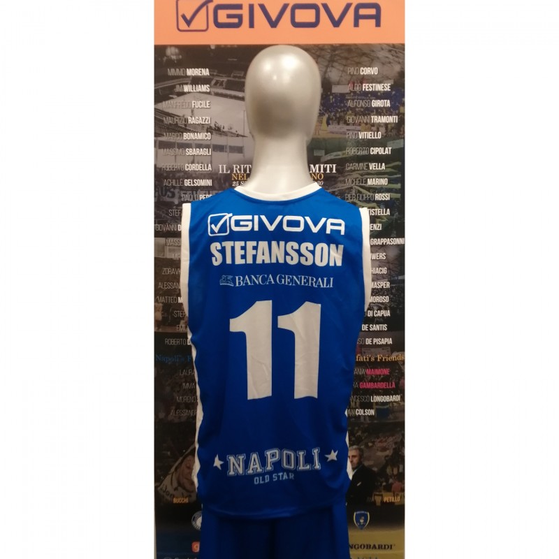 Stefansson's Napoli Worn Jersey, Old Star Game 2022