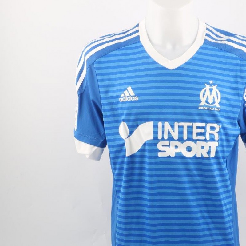 Ocampos Marsiglia shirt, issued/worn Ligue 1 2015/2016