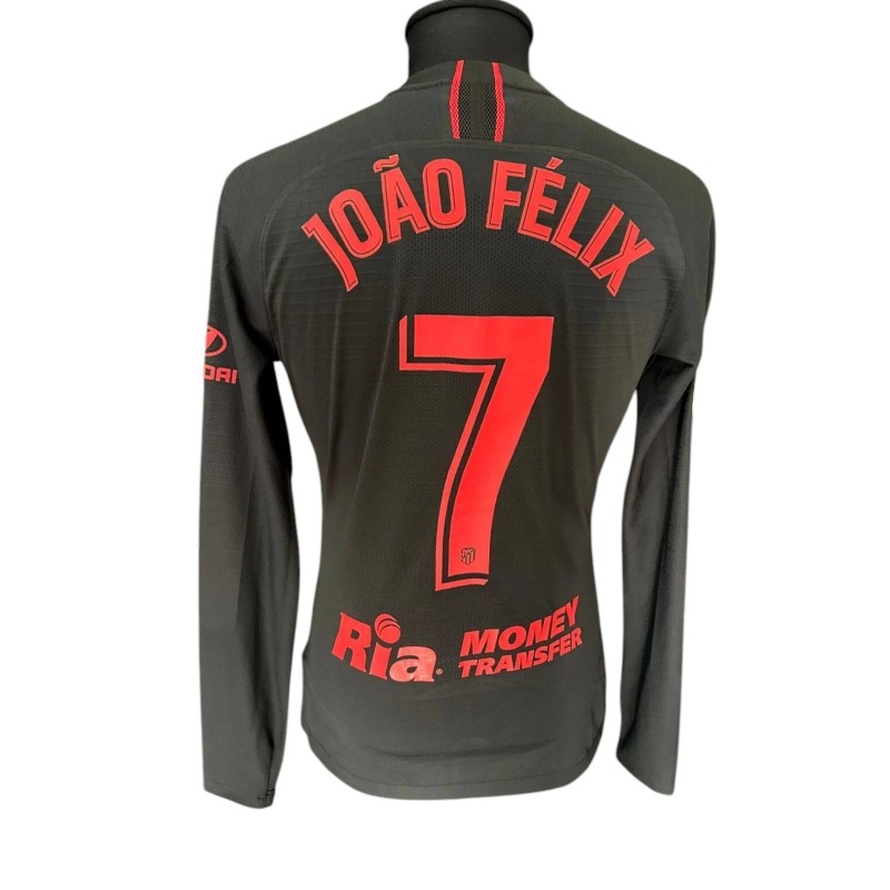 Joao Felix's Atletico Madrid Match-Worn Shirt, 2019/20