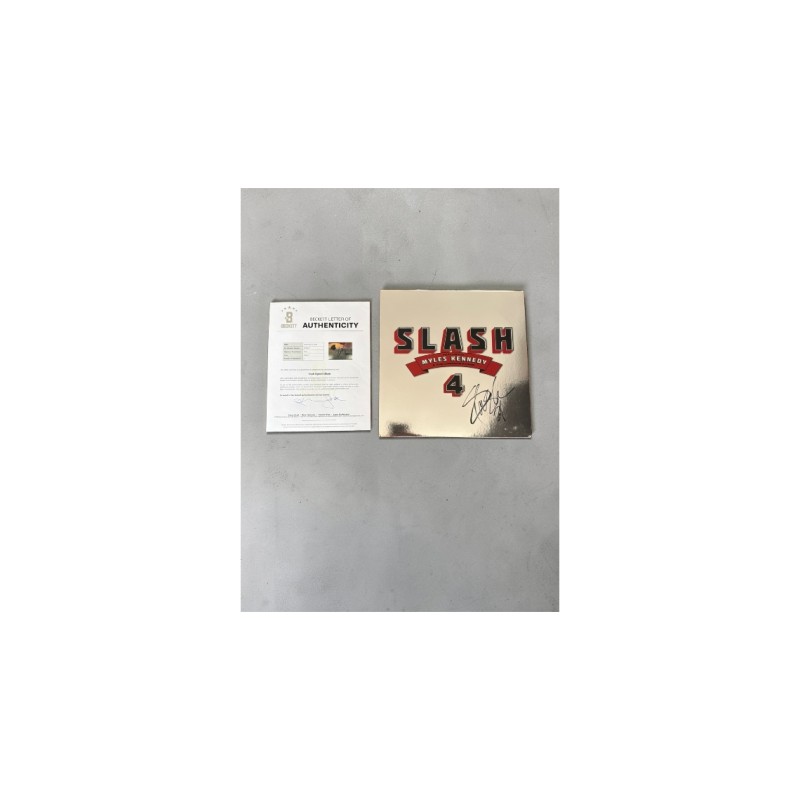 Slash of Guns N' Roses Signed Slash 4 Featuring Miles Kennedy Vinyl LP